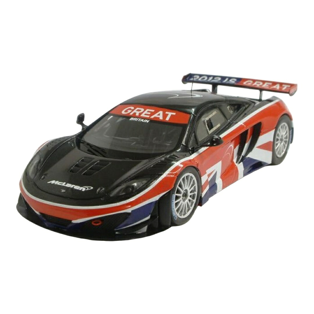 McLarenマクラーレン MP4/12C GT3 グッドウッドフェスティバルオブスピード 2012 黒いこと/赤いこと/青色/白いこと / TRUE SCALE MINIATUR