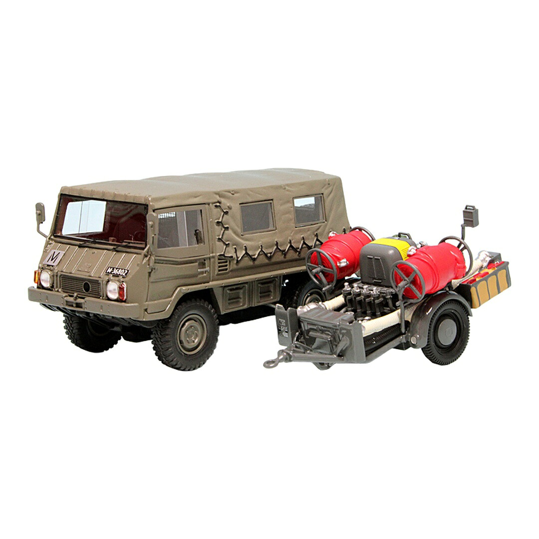 Steyr-Daimler-Puchシュタイア・ダイムラー・プフ Pinzgauer 710M 1975 with motorised pump Schweizer Armee F｜ラストホビー