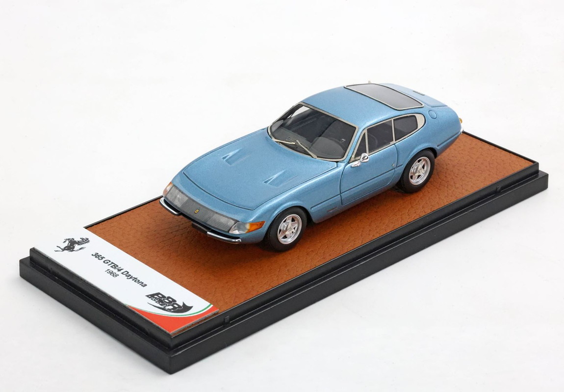 【予約】Ferrariフェラーリ 365 GTB/4 Daytona Metallic light blue / BBR 1/43 ミニカー|ラストホビー