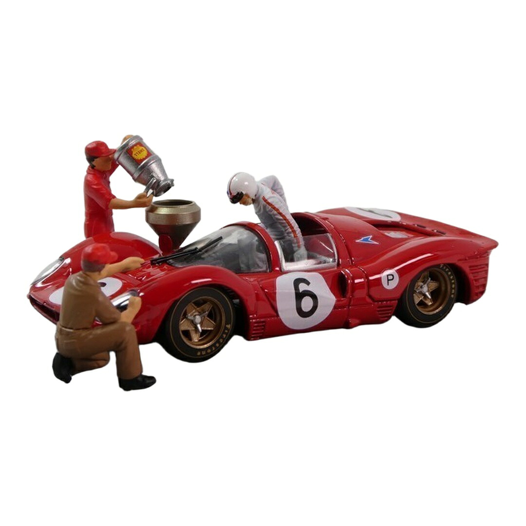 Ferrariフェラーリ 330 P4 スパイダー 1967 レッド #6 6時間ブランズハッチ 200台限定 / BRUMM 1/43 ミニカー|ラストホビー
