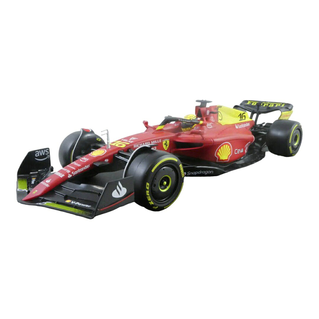 Ferrariフェラーリ F1-75 2022 レッド #16 C.ルクレール / Bburago 1/18 ミニカー|ラストホビー