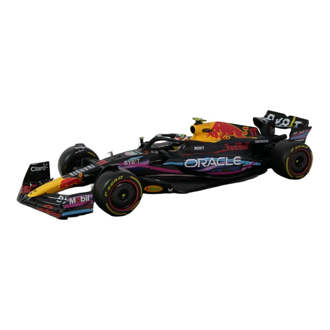 Red Bullレッドブル RB19 2023 マイアミGP仕様 No.11 ブラック / Bburago 1/18 ミニカー|ラストホビー