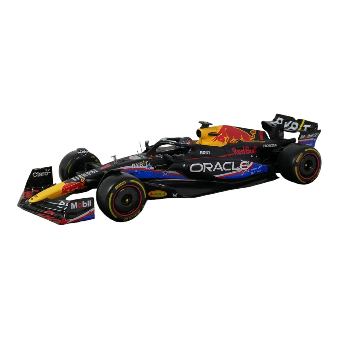 Red Bullレッドブル RB19 2023 ブラック/ブルー/イエロー No.1 / Bburago 1/18 ミニカー|ラストホビー