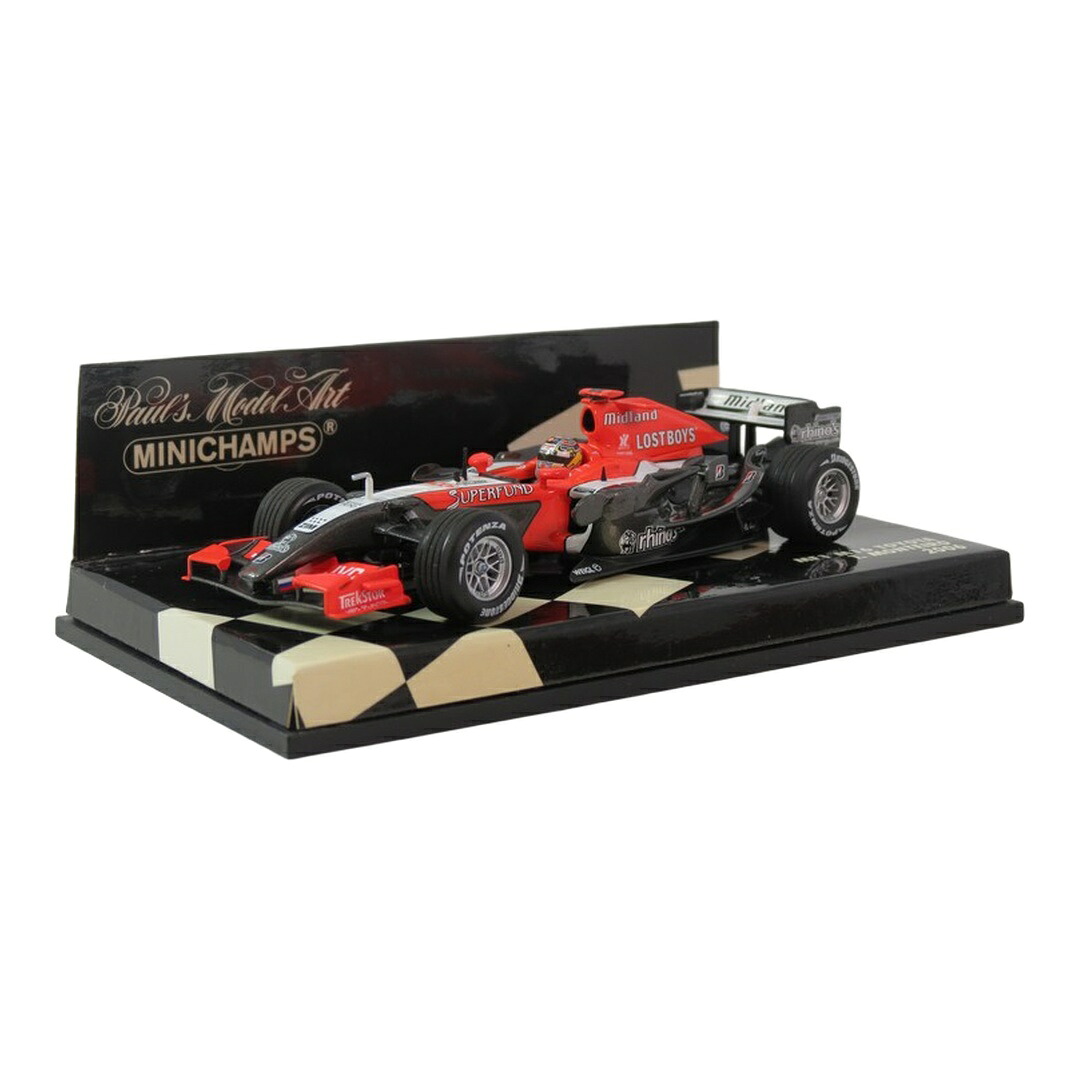 Midlandミッドランド M16 2006 レッド / MINICHAMPS 1/43 ミニカー｜ラストホビー