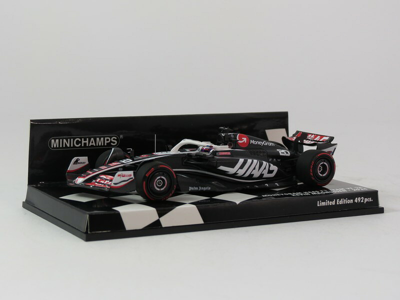 Haasハース VF-24 2024 ブラック #20 492台限定 / MINICHAMPS 1/43 ミニカー|ラストホビー
