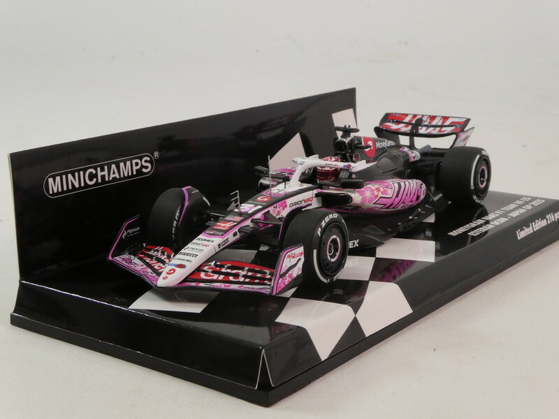 Haasハース VF-25 2025 ホワイト/ブラック/ピンク #31 日本GP 216台限定 / MINICHAMPS 1/43 ミニカー|ラストホビー