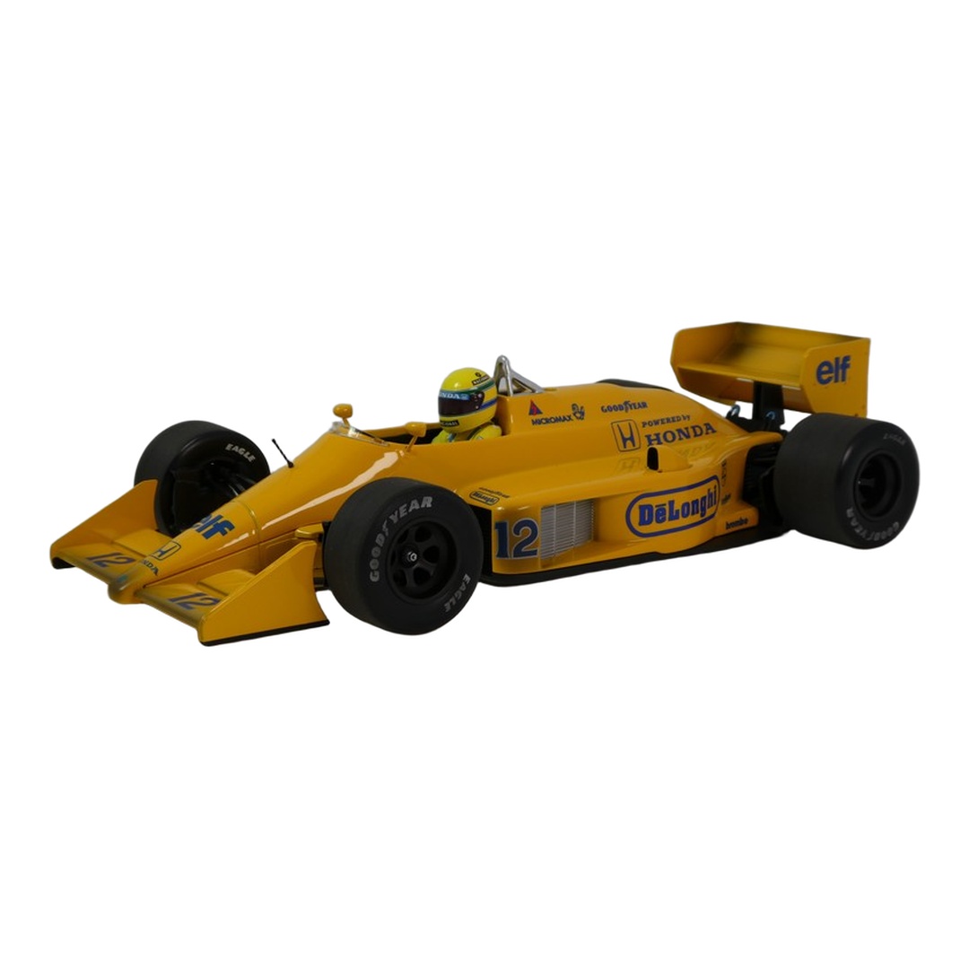 Lotusロータス Hondaホンダ 99T 1987 イエロー #12 / MINICHAMPS 1/18 ミニカー|ラストホビー