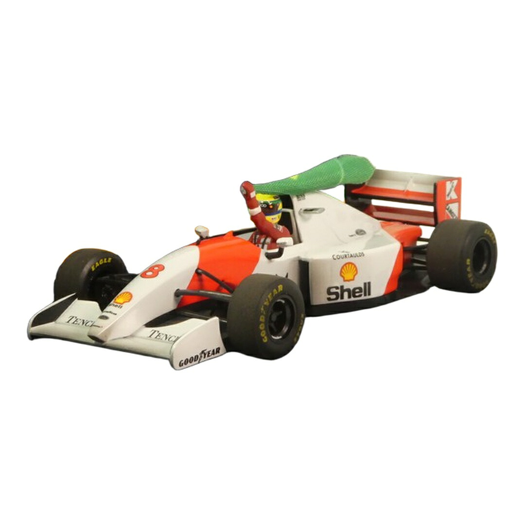 McLarenマクラーレン Fordフォード MP4/8 1993 ホワイト/レッド #8 30周年記念モデル / MINICHAMPS 1/43 ミニカー|ラストホビー
