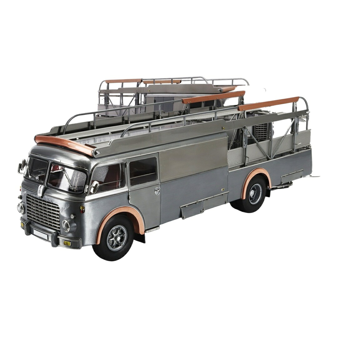 【予約】 Fiatフィアット 642RN2 Bartoletti F1 Ferrariフェラーリ レーストランスポーター 1957 クリアフィニッシュ グレー 限定版 / CMC 1/18 ミニカー トラック模型｜ラストホビー