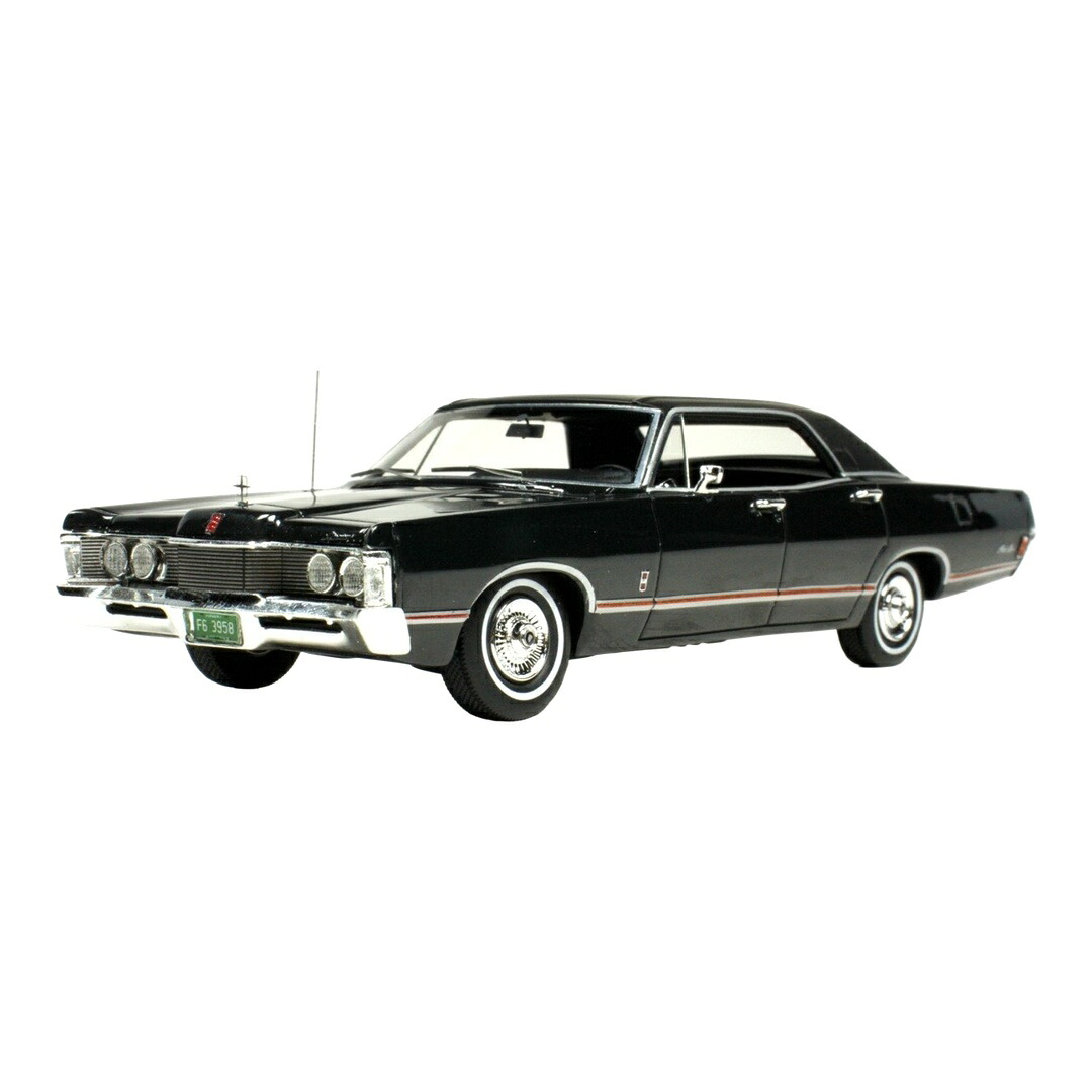 【予約】2026年発売予定 Mercuryマーキュリー Broughamブロアム 1968 ブラック / GOLDVARG 1/43 ミニカー｜ラストホビー