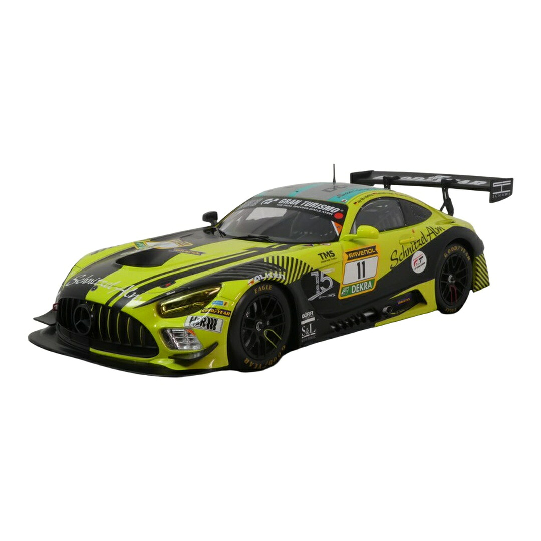 Mercedes Benzメルセデスベンツ AMG GT3 2025 イエロー #11 ニュルブルクリンク / JADA 1/18 ミニカー|ラストホビー