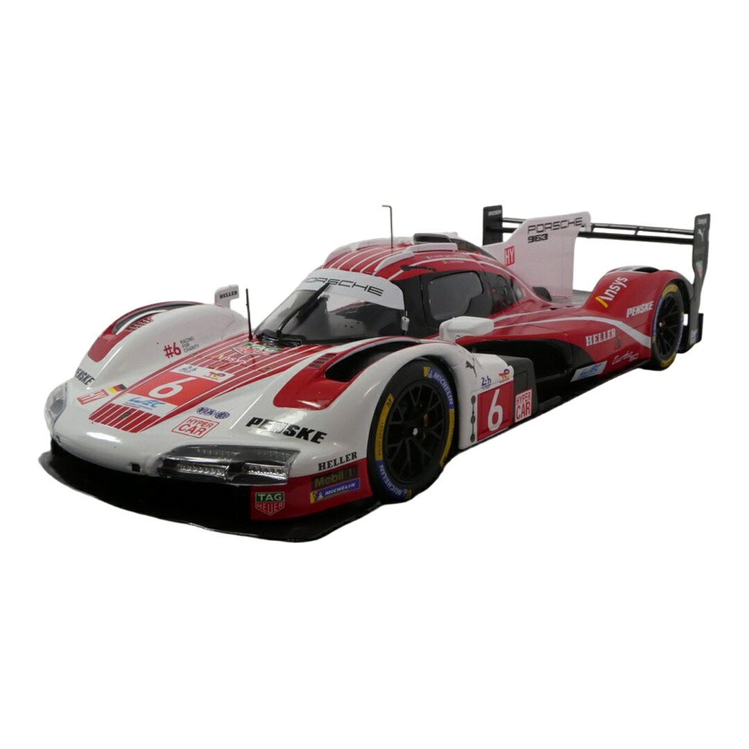 Porscheポルシェ 963 2024 ホワイト/レッド #6 / JADA 1/18 ミニカー|ラストホビー