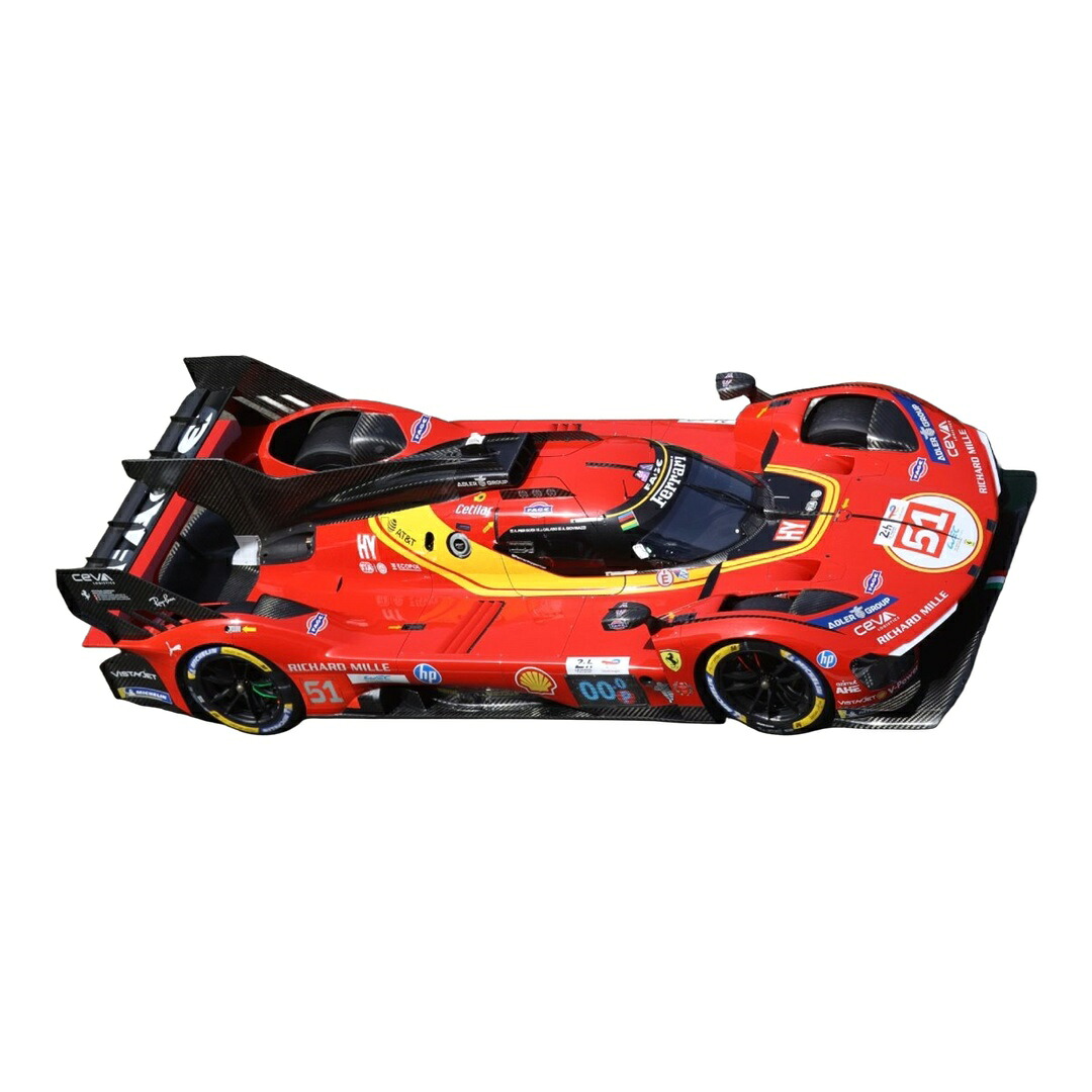 【予約】2026年発売予定 Ferrariフェラーリ 499P #51 24時間ルマン 2026 A.Pier Guidi J.Calado A.Giovinazzi レッド / LOOKSMART 1/18 ミニカー|ラストホビー