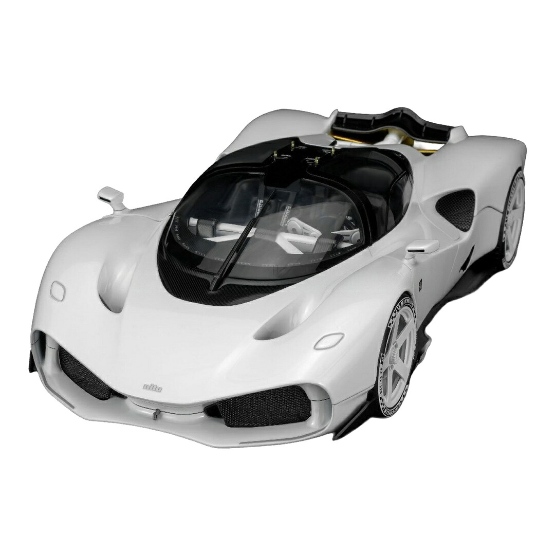 【予約】2026年発売予定 NILU27 V12 6.5L 1070hp 2024 ホワイト / MOTORHELIX 1/18 ミニカー｜ラストホビー 80,300円