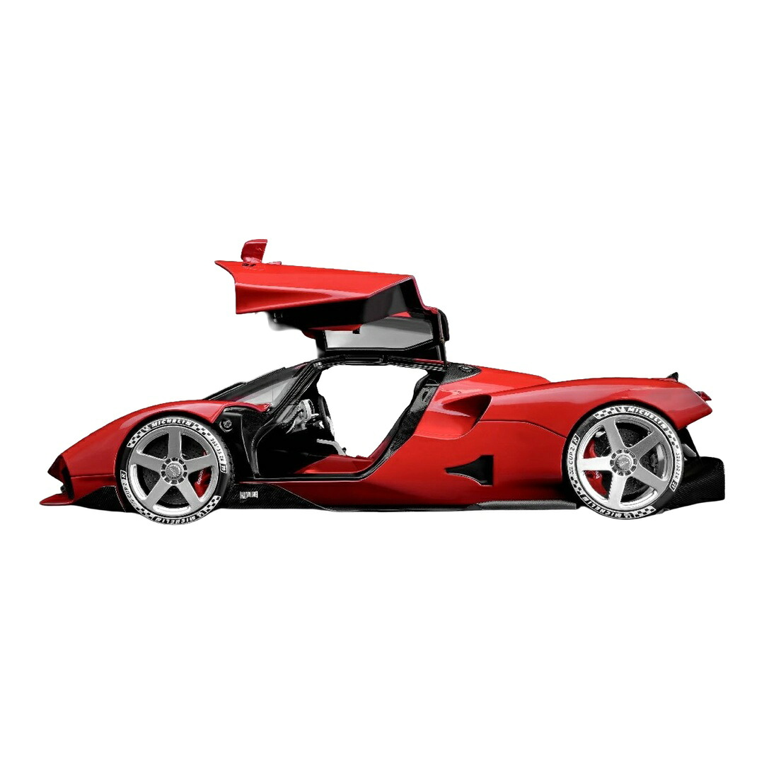【予約】2026年発売予定 NILU27 V12 6.5L 1070hp 2024 レッド / MOTORHELIX 1/18 ミニカー｜ラストホビー 80,300円
