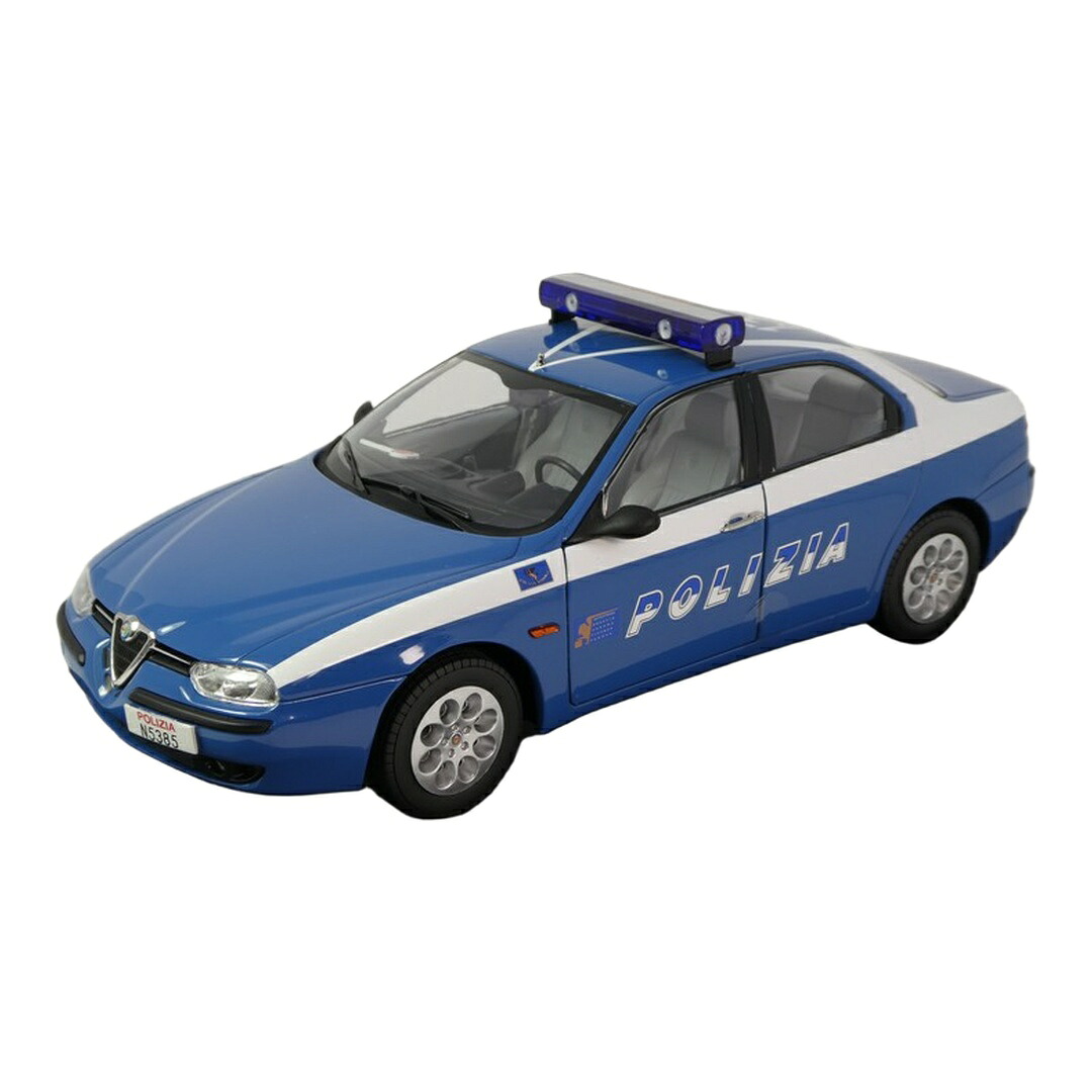 Alfa Romeoアルファロメオ 156 2.0 Twin Spark 1997 ポリスカー ブルー / MITICA 1/18 ミニカー｜ラストホビー