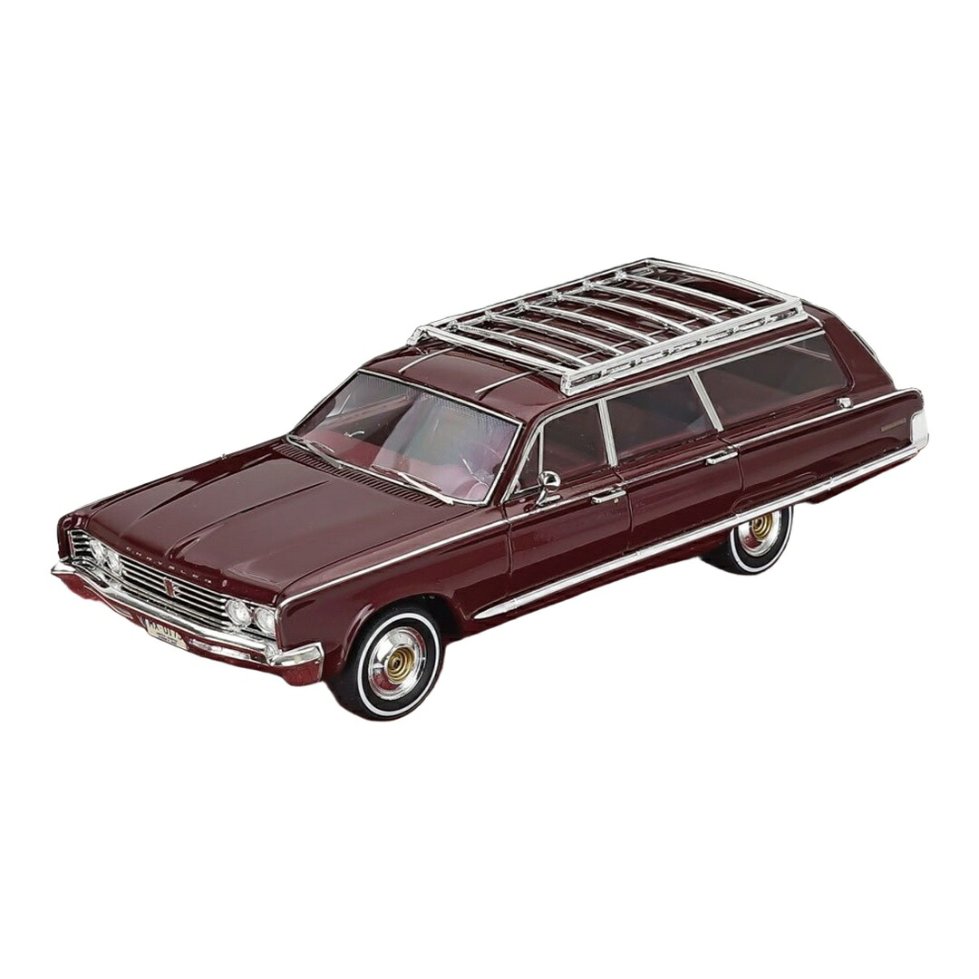Chryslerクライスラー Town & Country タウン&カントリー ステーションワゴン 1966 ルビーレッド 100台限定 / Matrix 1/43 ミニカー｜ラストホビー