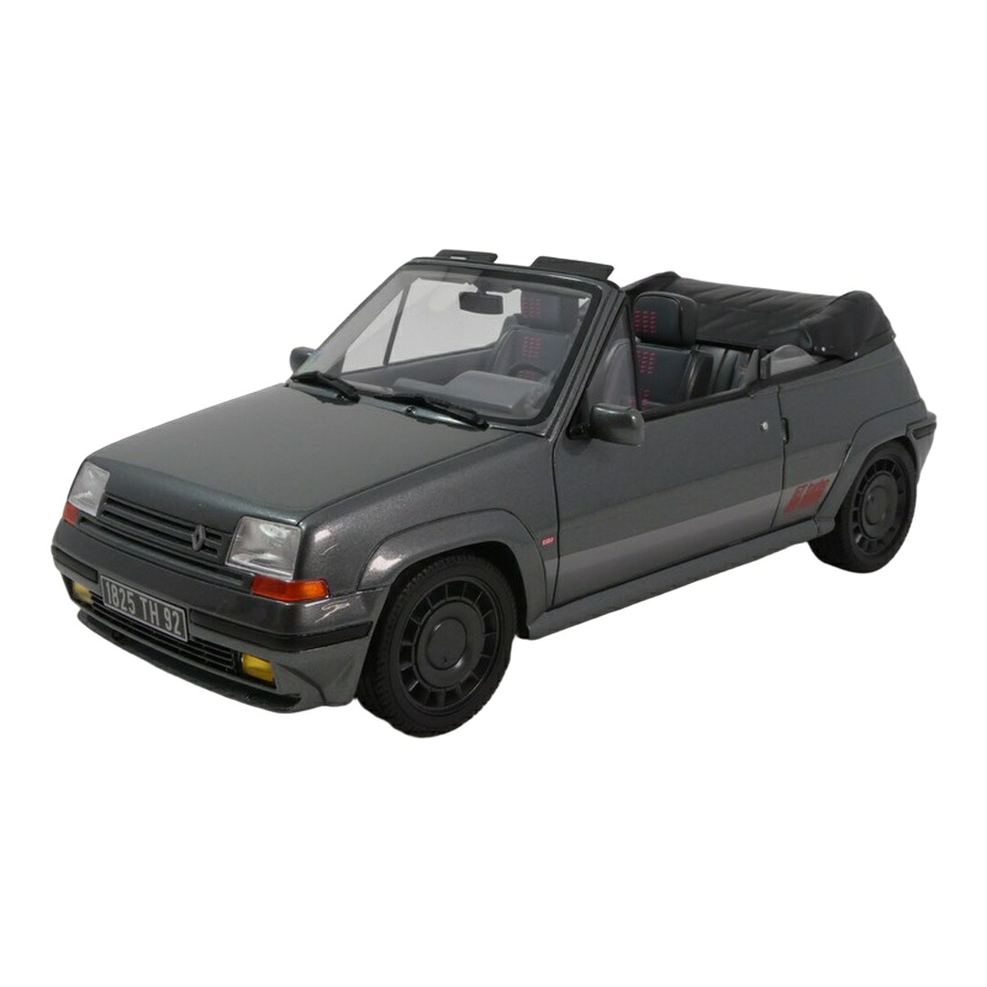 Renaultルノー 5 GTターボ カブリオレ 1995 ガンメタ / OTTO 1/18 ミニカー|ラストホビー