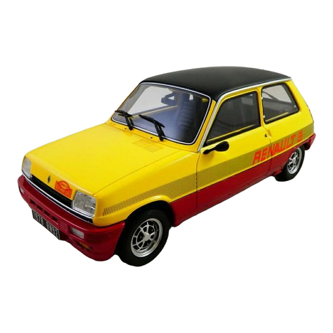Renaultルノー 5 TS モンテカルロ イエロー / OTTO 1/18 ミニカー|ラストホビー