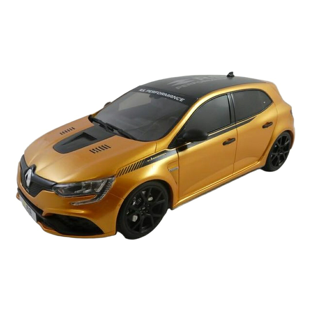 Renaultルノー Meganeメガーヌ RS パフォーマンスキット イエロー / OTTO 1/18 ミニカー|ラストホビー