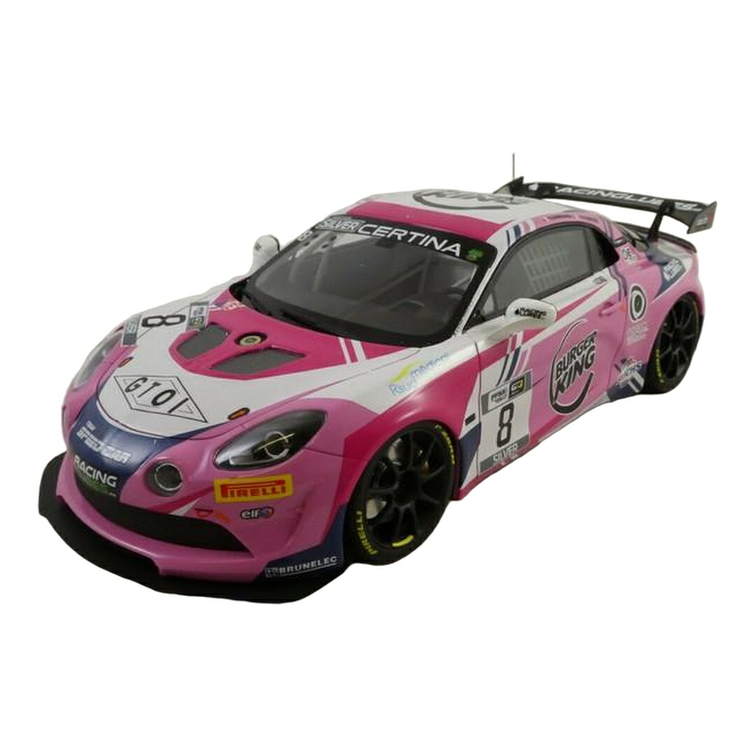 Alpineアルピーヌ A110 GT4 2020 ピンク #8 / OTTO 1/18 ミニカー｜ラストホビー
