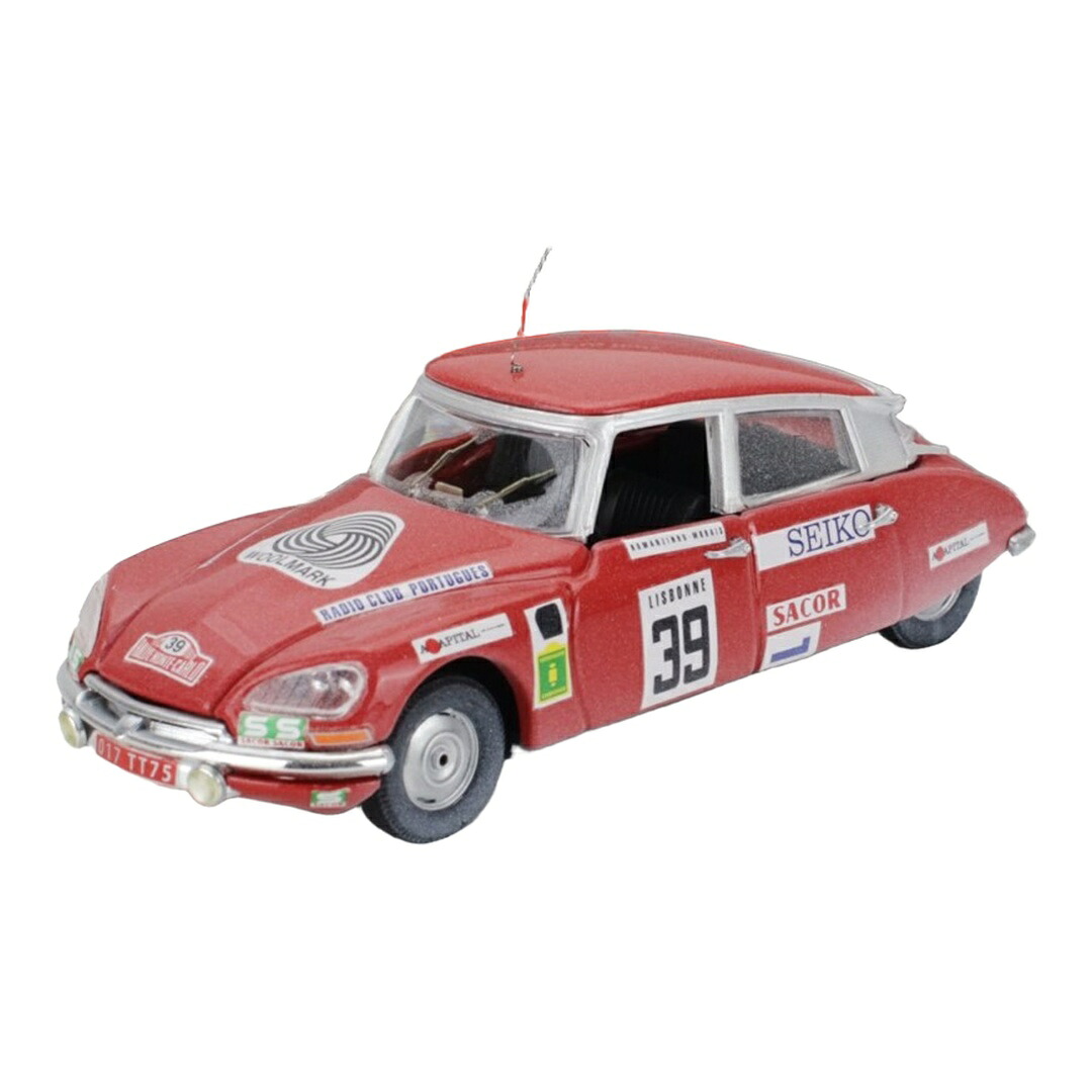 Citroenシトロエン DS21 #39 ラリーモンテカルロ 1972 Francisco Romaozinho Heitor Morais レッド / Rio 1/43 ミニカー｜ラストホビー