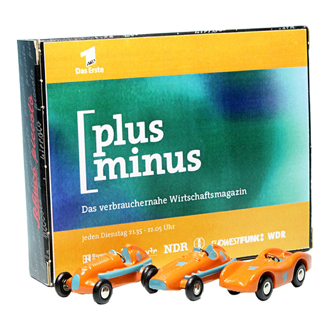 Schuco Piccolo Set ARD Plus Minus 300台限定 / Schuco 1/87 ミニカー|ラストホビー