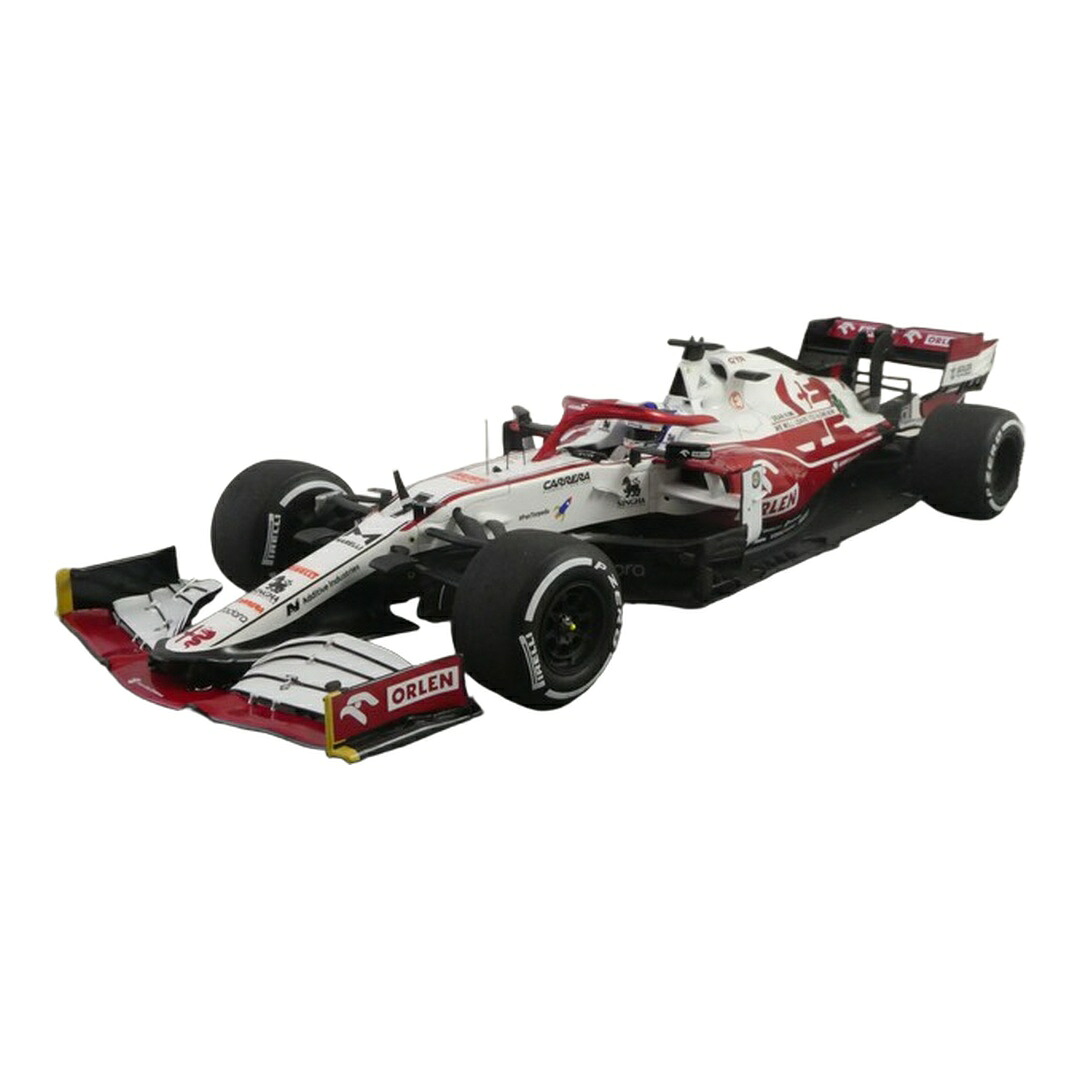 Alfa Romeoアルファロメオ C41 2021 ホワイト/レッド No.7 アブダビGP キミ・ライコネン / Spark 1/18 ミニカー|ラストホビー