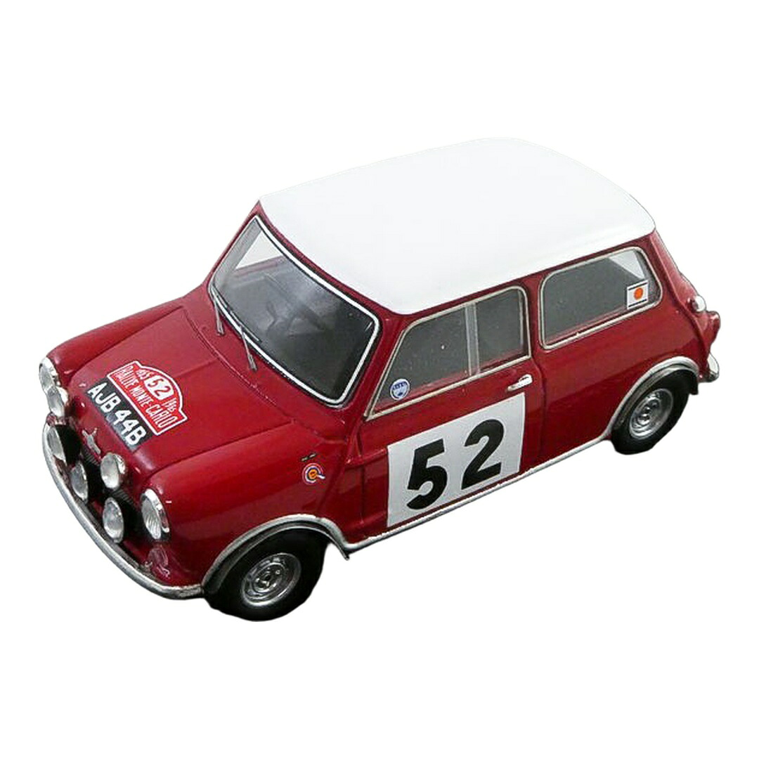 BMC Cooper S 1965 レッド #52 ラリーモンテカルロ優勝車 / Spark 1/43 ミニカー｜ラストホビー