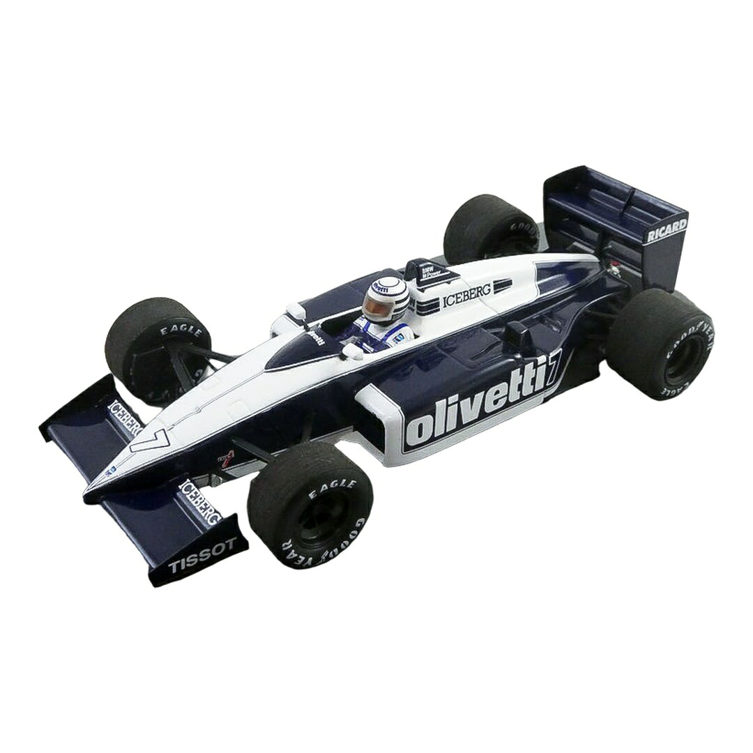 Brabhamブラバム BT56 1987 ネイビーホワイト #7 メキシコGP / Spark 1/43 ミニカー｜ラストホビー