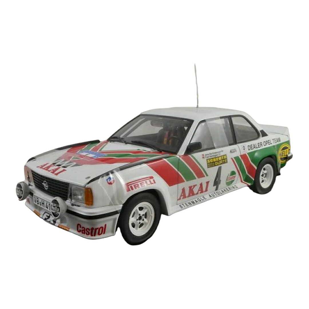 Opelオペル Asconaアスコナ 400 1981 ホワイト #4 / Sun Star 1/18 ミニカー|ラストホビー
