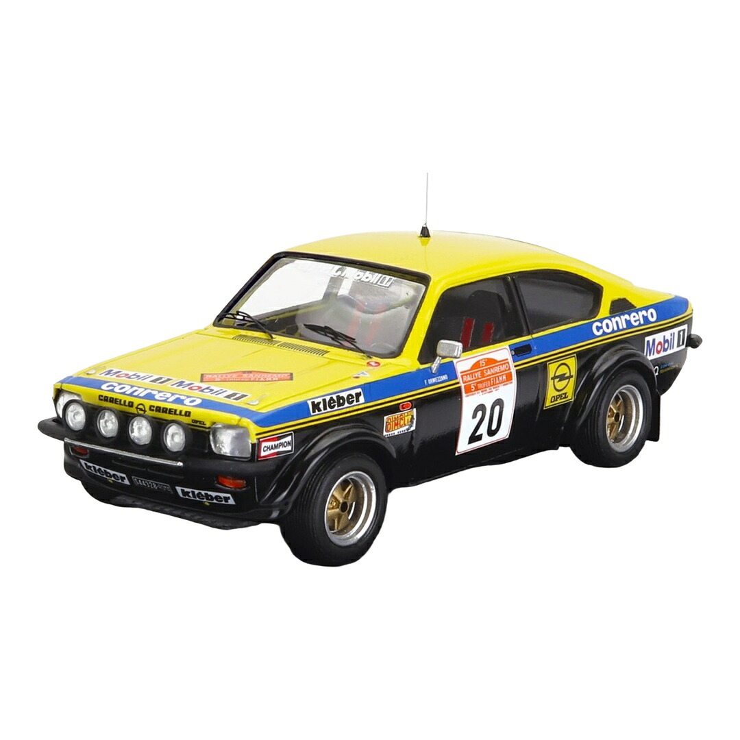 Opelオペル Kadett GT/E #20 F.Ormezzano R.Meiohas ラリーサンレモ 1977 イエロー/ブラック 150台限定 / Trofeu 1/43 ミニカー｜ラストホビー