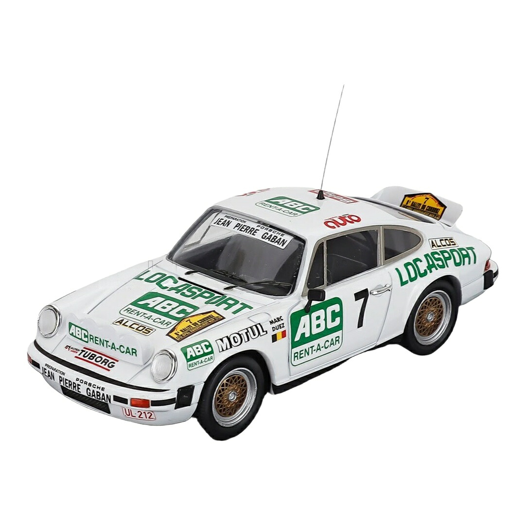 Porscheポルシェ 911 SC クーペ #7 優勝 ラリー・コンドロズ 1981 Marc Duez/Willy Lux ホワイト/グリーン 150台限定 / Trofeu 1/43 ミニカー｜ラストホビー