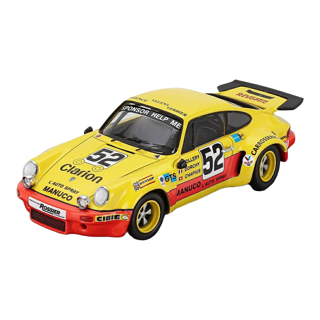 Porscheポルシェ 911 Carreraカレラ RSR #52 24時間ルマン 1975 Vollery/Dorchy/Chapuis 150台限定 / Trofeu 1/43 ミニカー|ラストホビー