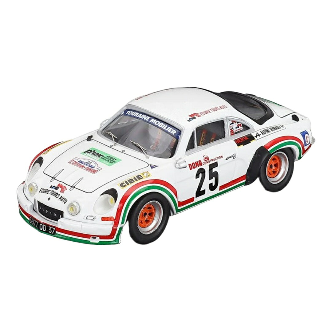 Renaultルノー Alpineアルピーヌ A110 #25 ラリー クリテリウム・ド・トゥーレーヌ 1976 J.P.Sonnati/J.Fernon ホワイト 150台限定 / Trofeu 1/43 ミニカー｜ラストホビー