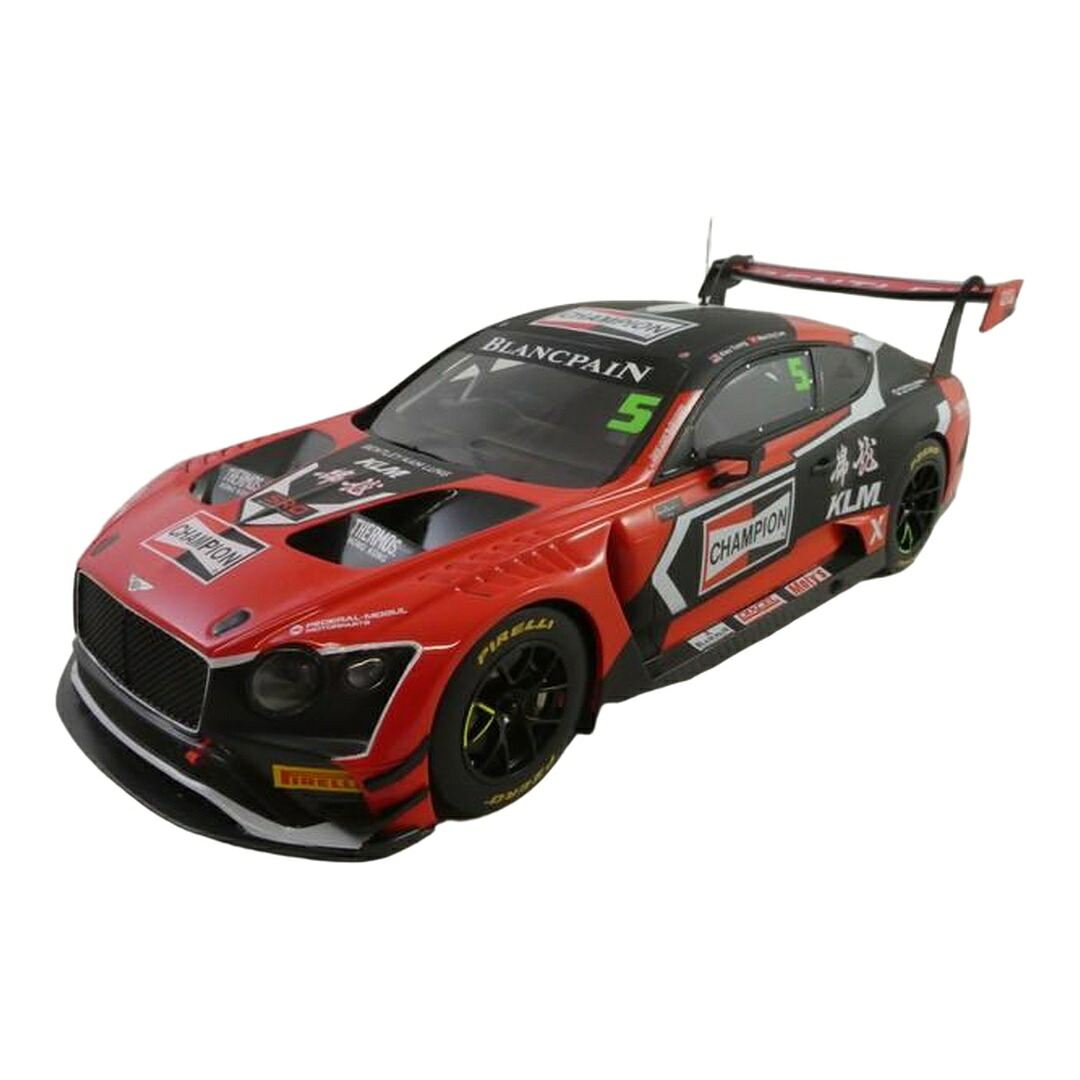 Bentleyベントレー Continentalコンチネンタル GT3 #5 レッド / TrueScale 1/18 ミニカー｜ラストホビー
