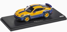 【予約】2026年発売予定 Porscheポルシェディーラーモデル 911 992 クーペ Dakar スペシャルリクエスト 2024 ブルー/イエロー 911台限定 / Spark 1/43 ミニカー|ラストホビー