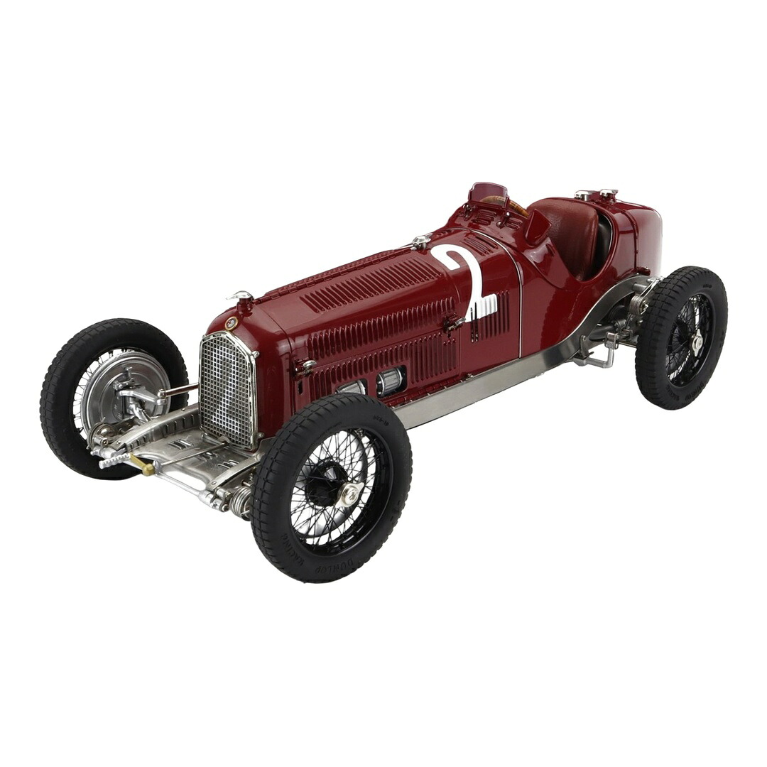 【予約】 Alfa Romeoアルファロメオ P3 #2 R.Caracciola 優勝 ドイツGP 1932 レッド 1000台限定 / CMC 1/18 ミニカー｜ラストホビー