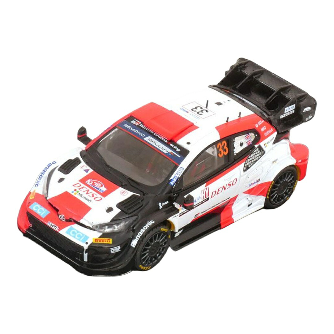 トヨタ GR Yaris Rally1 #33 2023 ラリー・クロアチア 優勝 E.Evans S.Martin / IXO 1/43 ミニカー｜ラストホビー