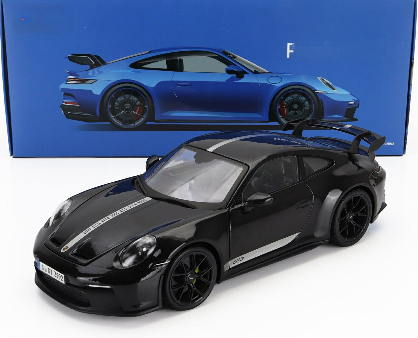 Porscheポルシェ 911 992 GT3 クーペ 2022 ブラック / MAISTO 1/18 ミニカー｜ラストホビー