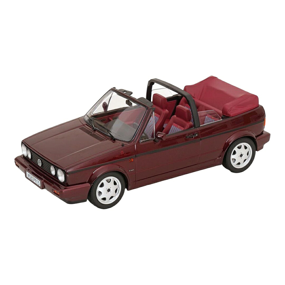 VW Golf 1 Cabrio Etienne Aigner 1990 ダークレッドメタリック 750台限定 / Norev 1/18 ミニカー|ラストホビー