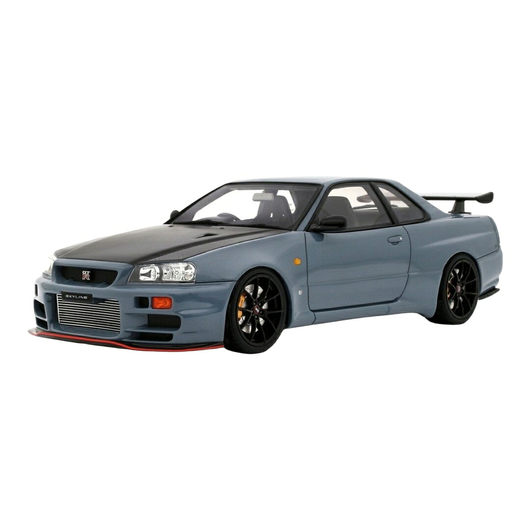 【予約】2026年発売予定 Nissan日産 Skylineスカイライン GT-R BNR34 クーペ ボディキット 2025 グレー 限定版 / OTTO 1/18 ミニカー｜ラストホビー