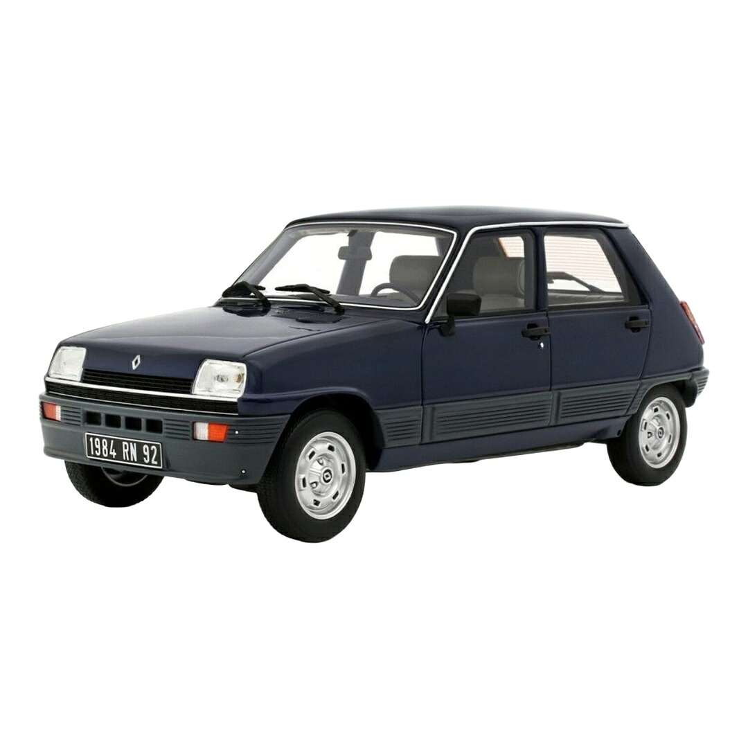 【予約】2026年発売予定 Renaultルノー R5 GTL 1984 ダークブルー 限定版 / OTTO 1/18 ミニカー|ラストホビー