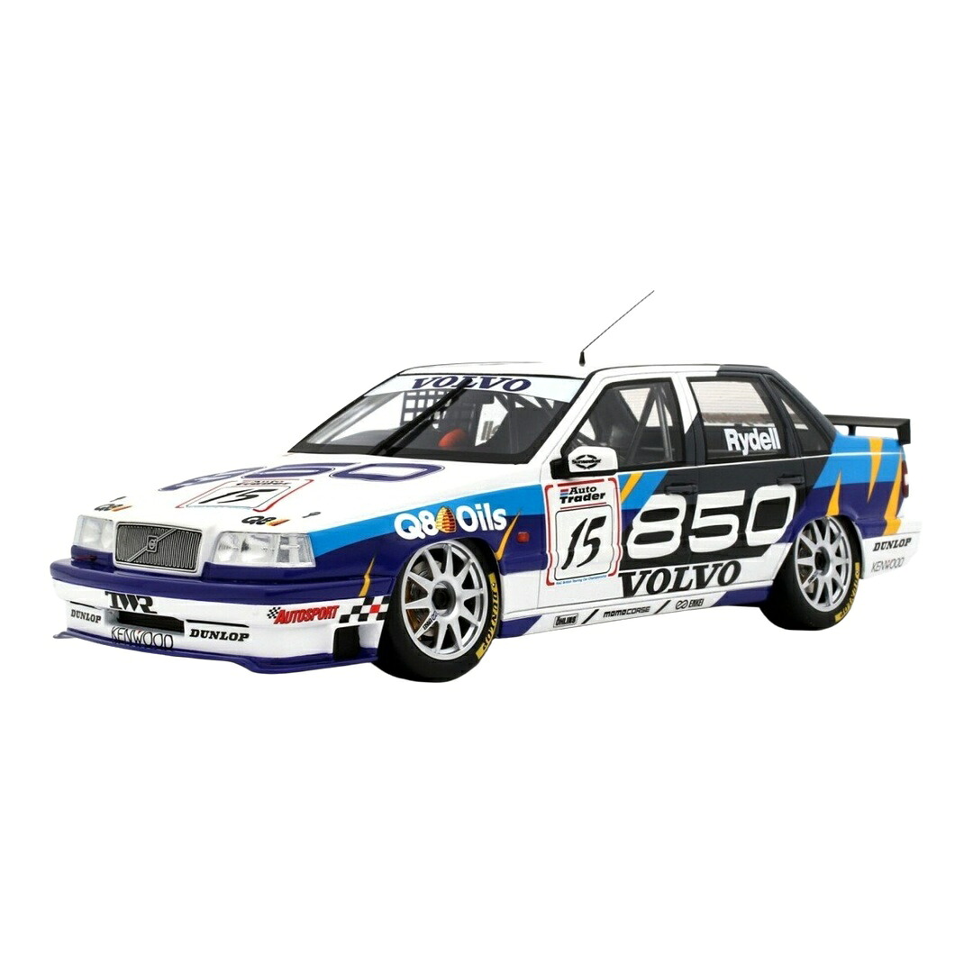 【予約】2026年発売予定 Volvoボルボ 850 20v Team Volvo Racing #15 BTCC 1995 Rickard Rydell ホワイト/ブルー 限定版 / OTTO 1/18 ミニカー|ラストホビー