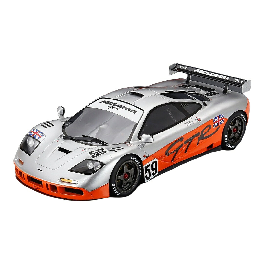 【予約】 McLarenマクラーレン F1 GTR #59 24時間ルマン 1995 プレクオリファイ Y.Dalmas P.H.Raphanel シルバー オレンジ / Spark 1/18 ミニカー｜ラストホビー