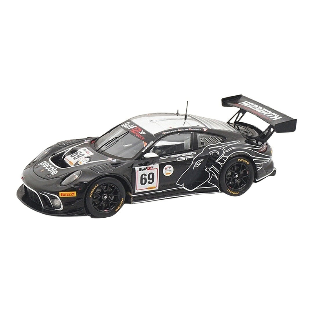 Porscheポルシェ 911 GT3 R #69 12h Abu Dhabi 2022 ブラック / Spark 1/43 ミニカー｜ラストホビー