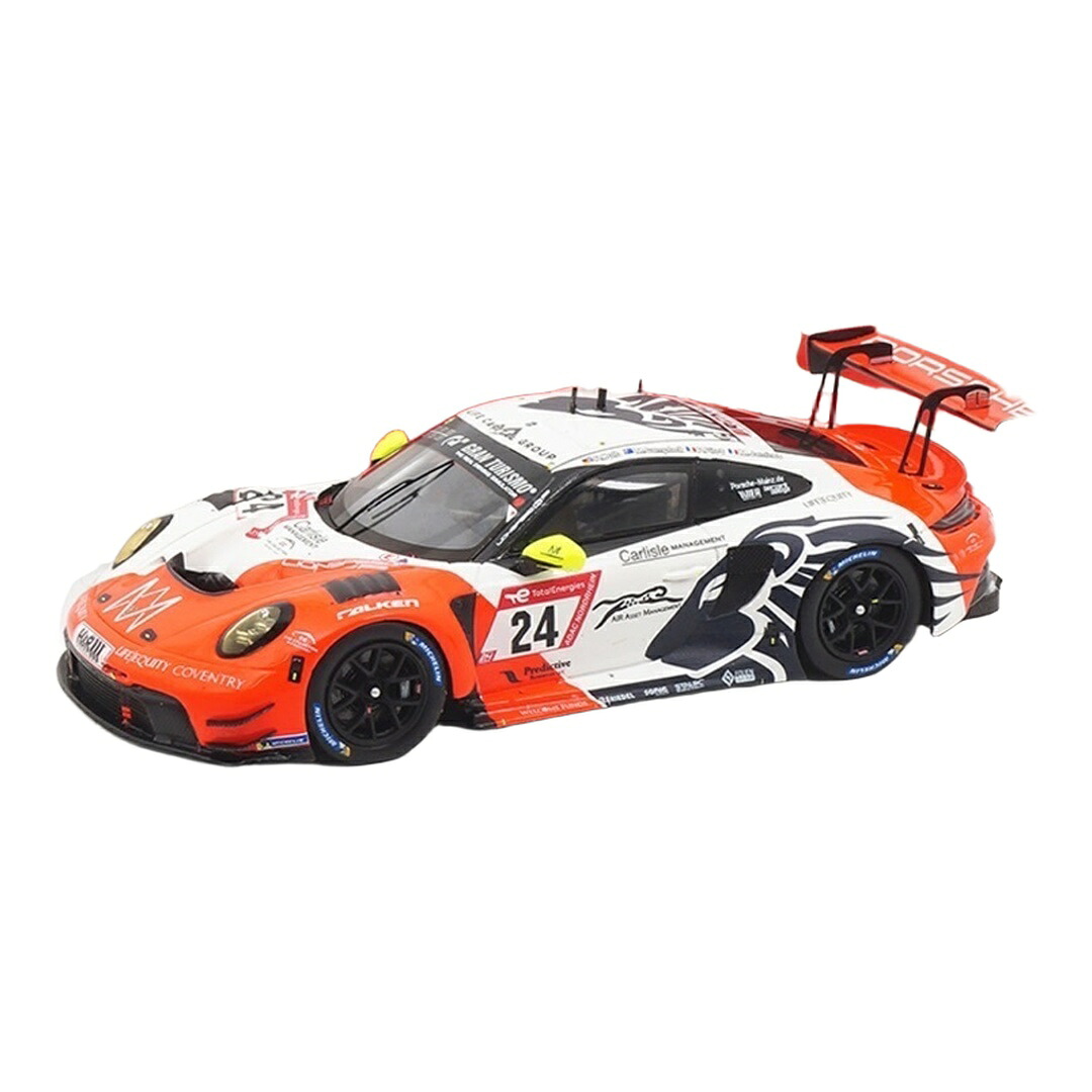 Porscheポルシェ 911 GT3 R 24時間 Nurburgring 2023 #24 ホワイト/レッド / Spark 1/43 ミニカー|ラストホビー
