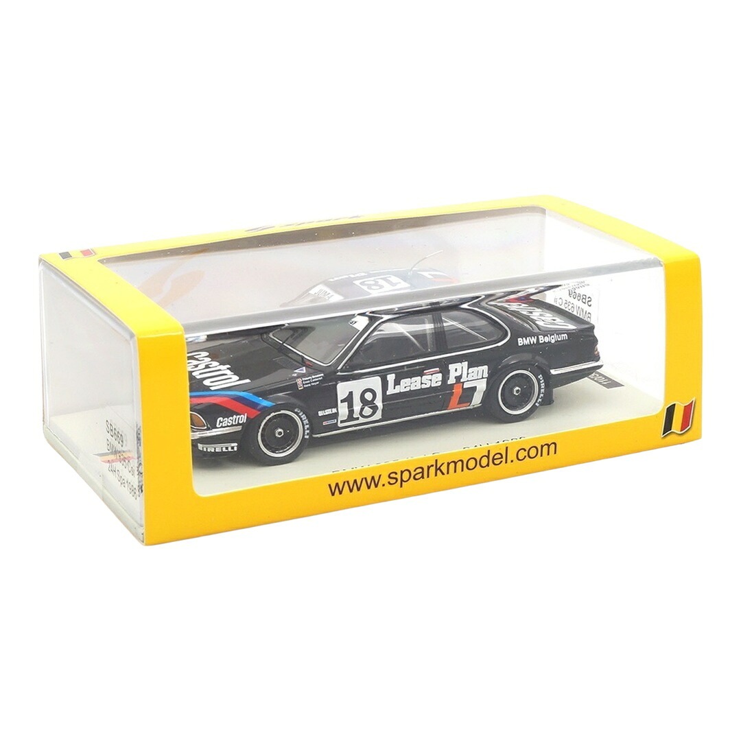 BMW 635 CSI 24h Spa 1986 Boutsen/Heyer/Calderari Spark 1:43 SB669|ラストホビー