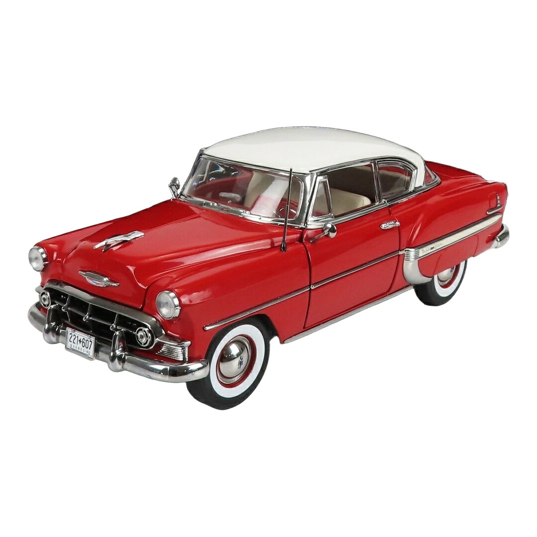 Chevroletシボレー Bel Airクーペ 1953 レッド/ホワイト / Sun Star 1/18 ミニカー｜ラストホビー