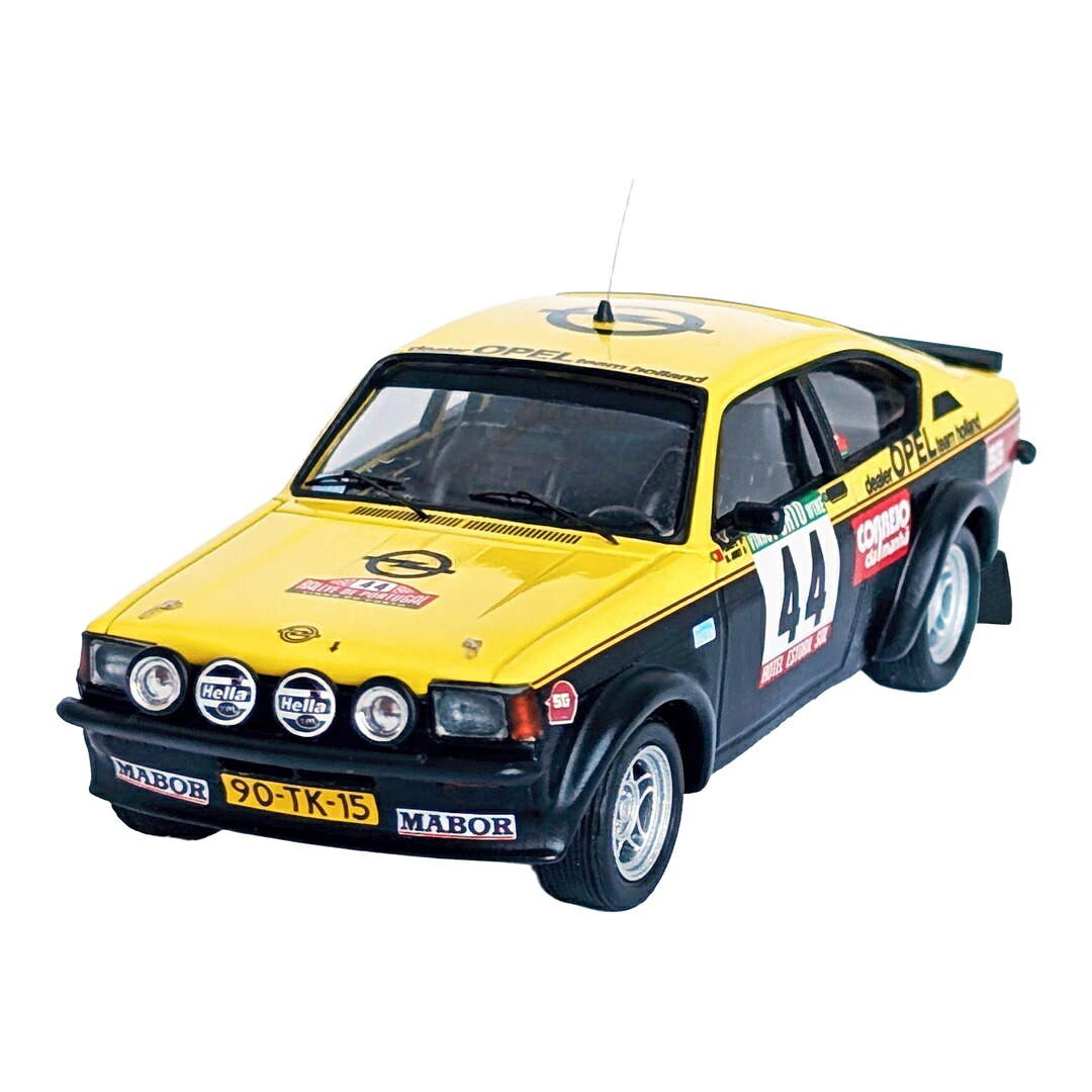 【予約】2026年発売予定 Opelオペル Kadett GT/E #44 ラリーポルトガル 1980 Pequepe/Manuel Jonet イエロー/ブラック 150台限定 / Trofeu 1/43 ミニカー｜ラストホビー